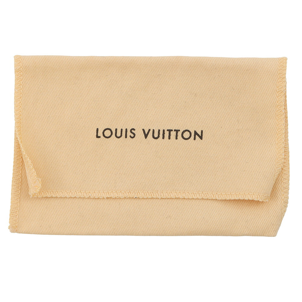 LOUIS VUITTON LOVE Safety Pin Motif Brooch Gold/SilverM67035 Metal Rhinestone