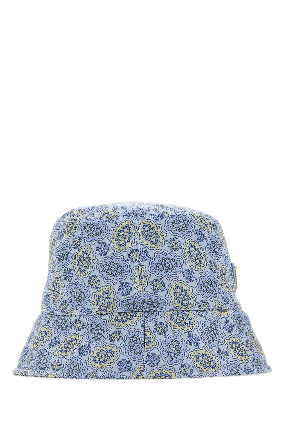 Prada Women Printed Re-Nylon Bucket Hat