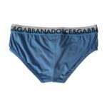 Dolce & Gabbana White Leopard Nylon High Waist Panty Women's Underwear