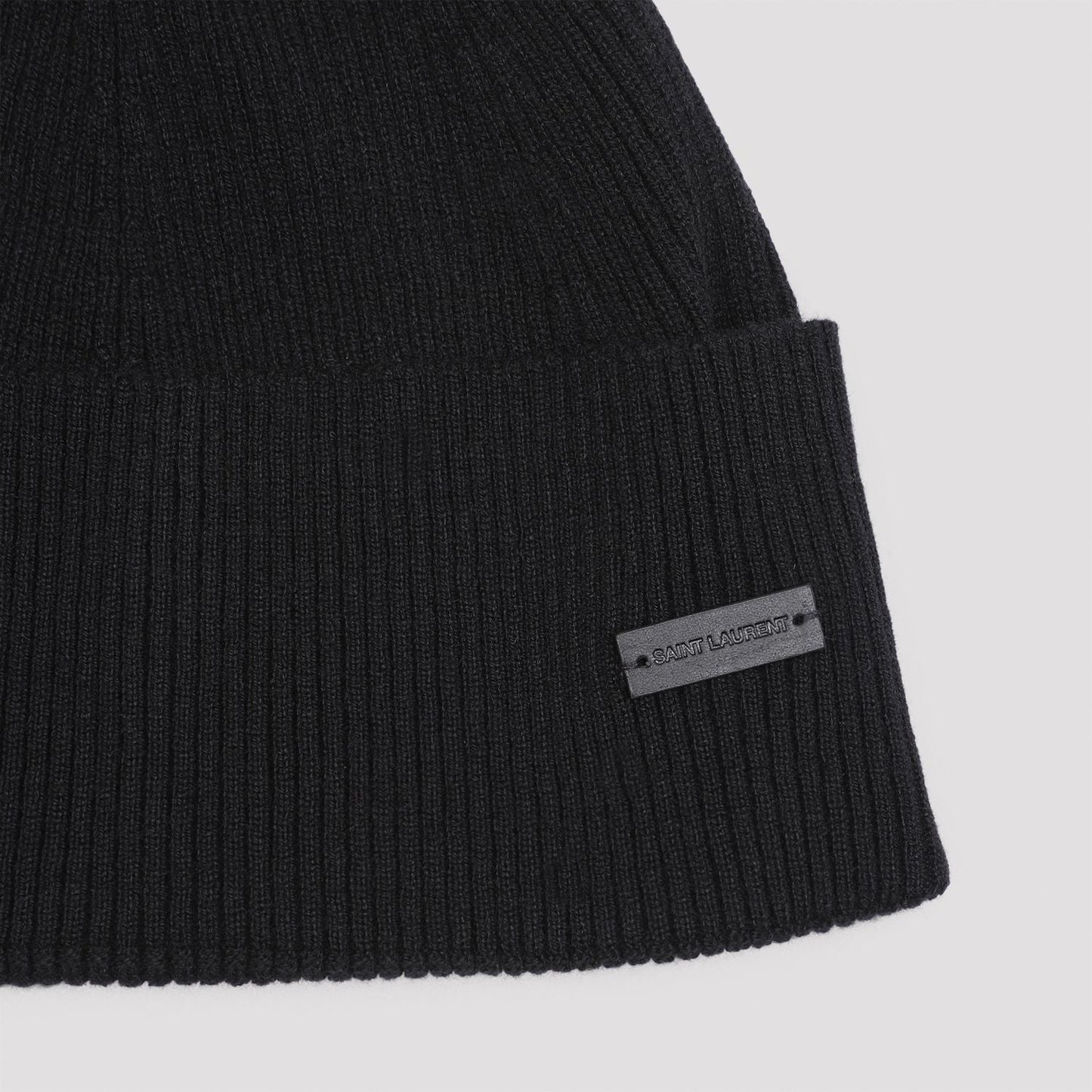 SAINT LAURENT Luxury Cashmere Beanie Hat