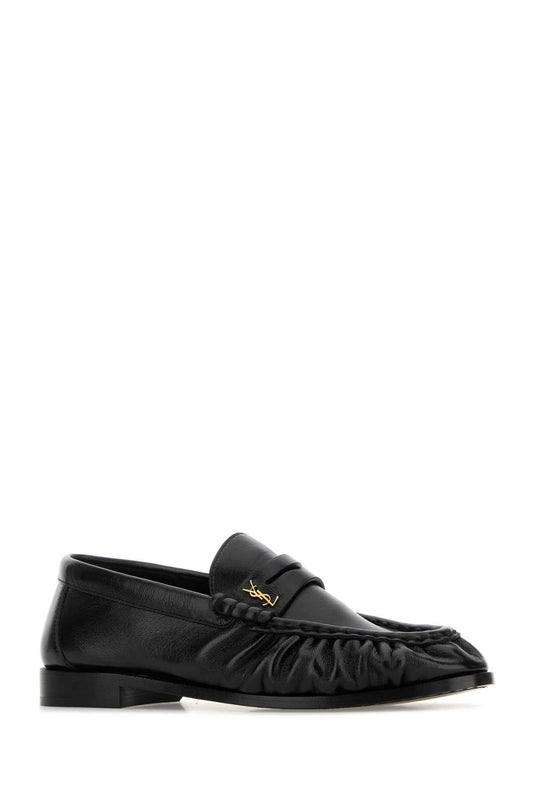 SAINT LAURENT Nappa Leather Loafers for Women