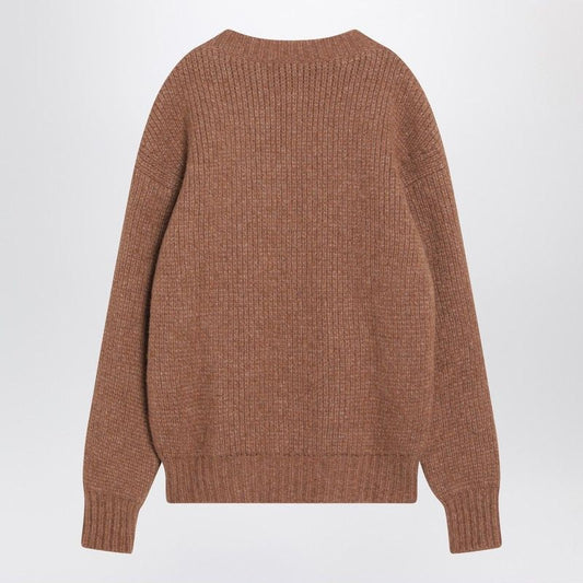 SAINT LAURENT Oversized Crew Neck Sweater