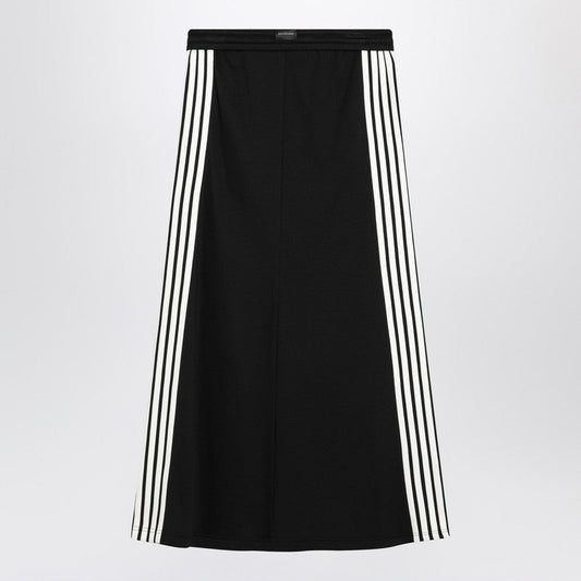 Balenciaga Long Black Skirt Loop Sports Icon Women