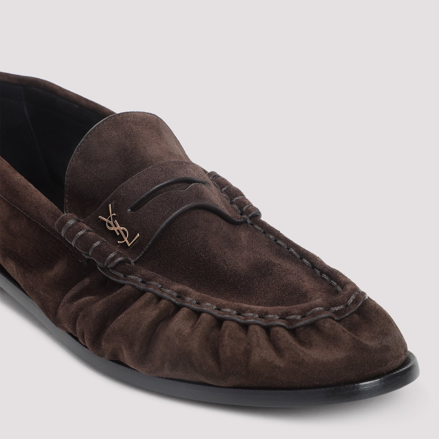 SAINT LAURENT Suede Laurent Loafer