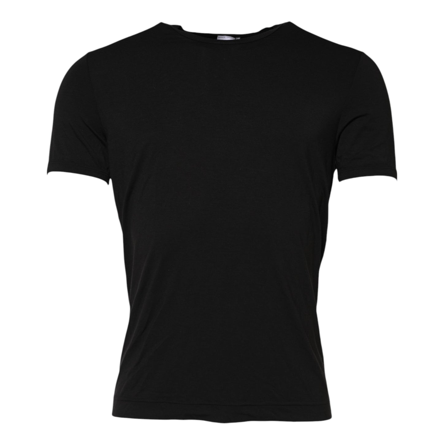 Dolce & Gabbana Black Modal Men Crew Neck Underwear Men's T-shirt