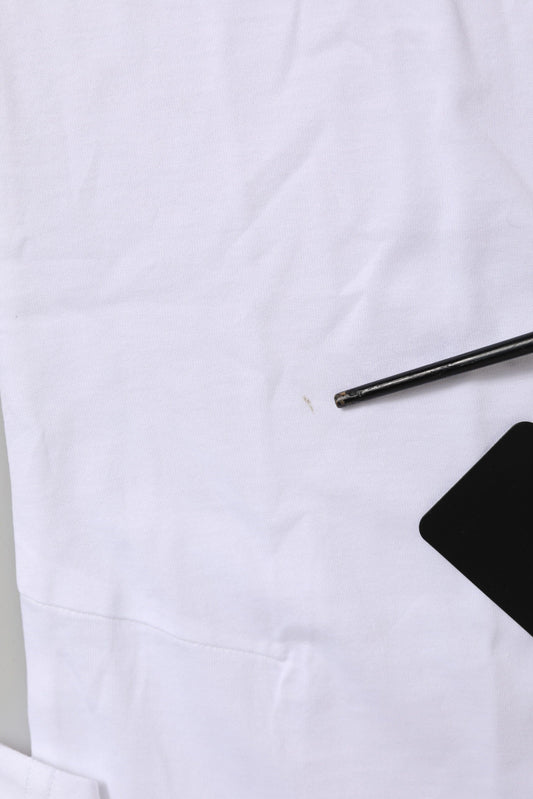 Dolce & Gabbana White Short Sleeves Crew Neck Top Women's T-shirt ()