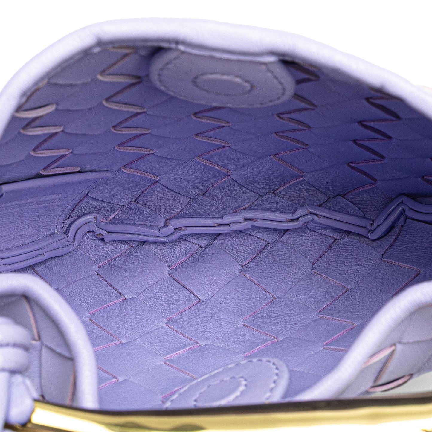 Bottega Veneta Baby Lambskin Intrecciato Sardine Bag