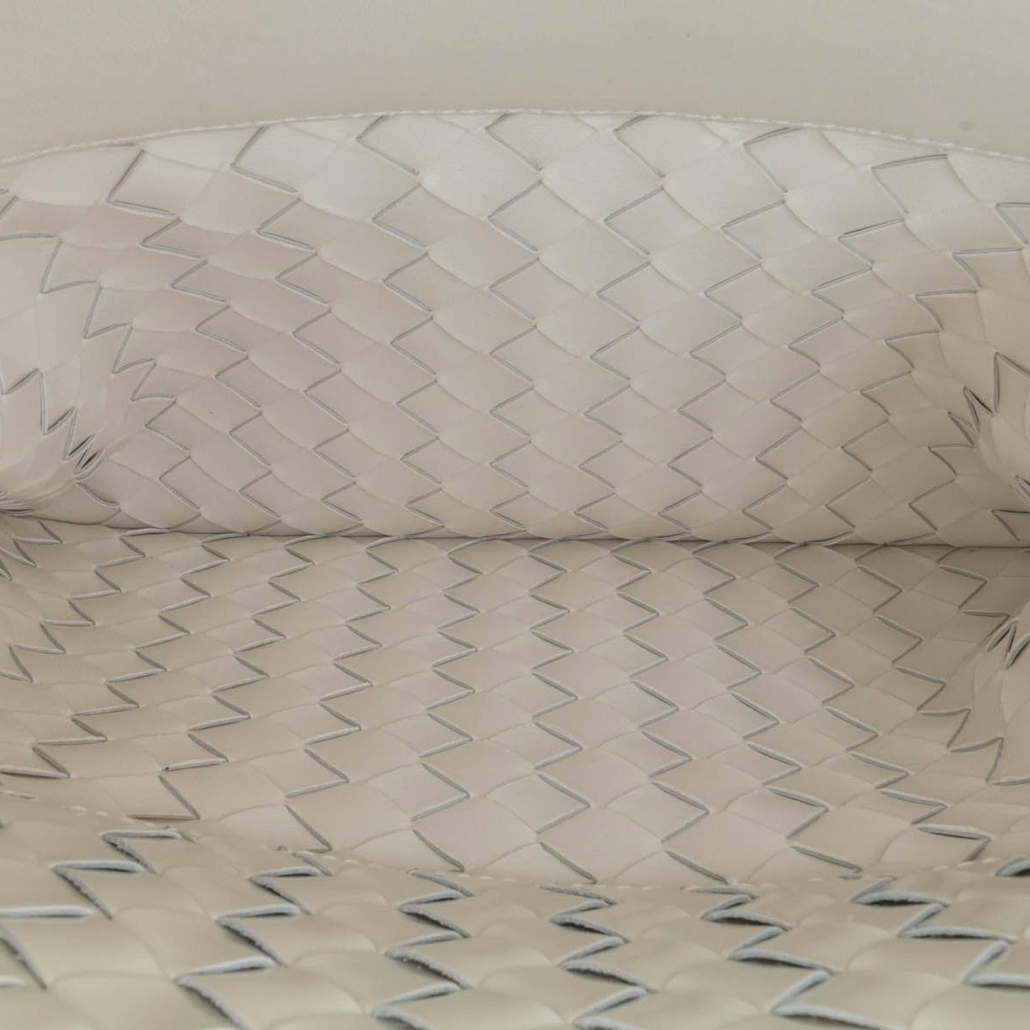 Bottega Veneta Brushed Calfskin Intrecciato Cradle Fold Over Shoulder Bag