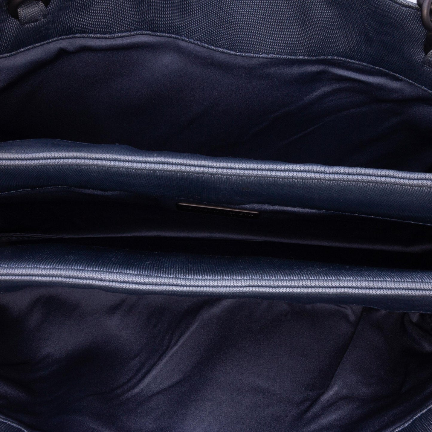 Bottega Veneta Canvas Intrecciato Buckle Flap Handbag