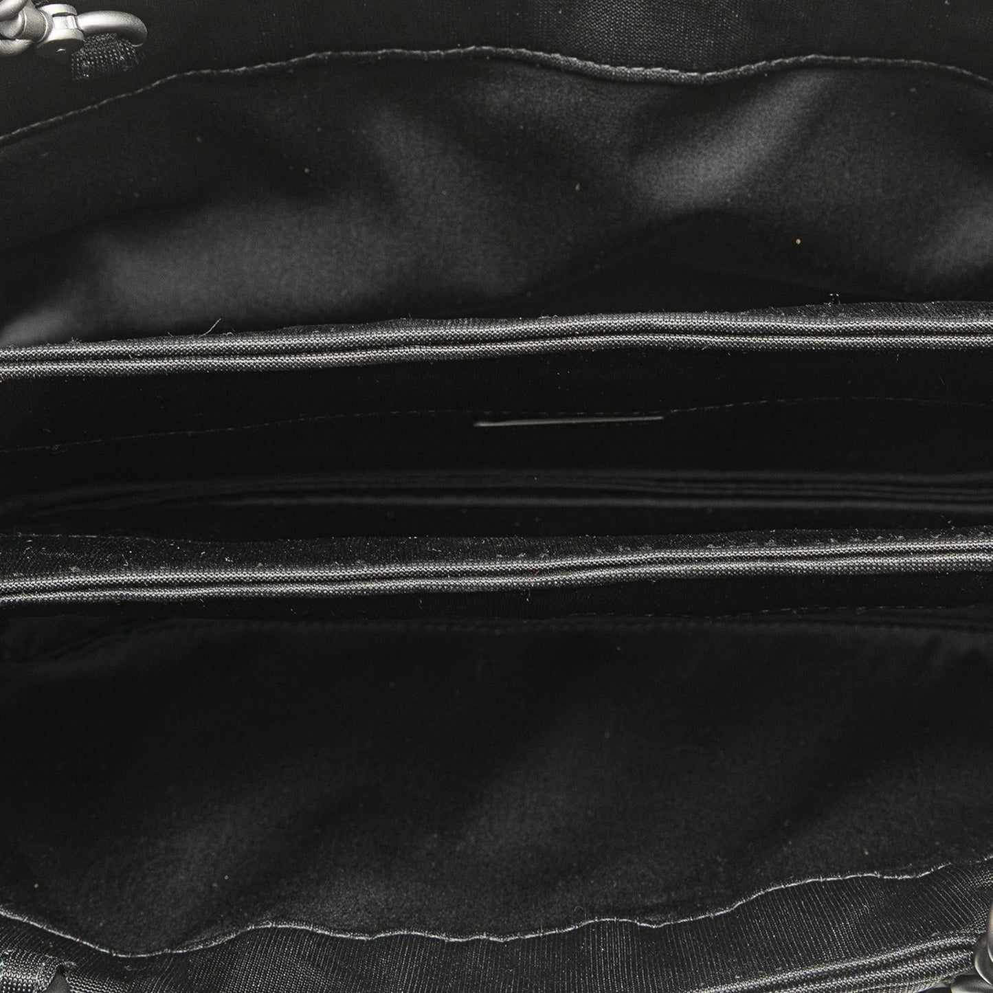 Bottega Veneta Canvas Intrecciato Buckle Flap