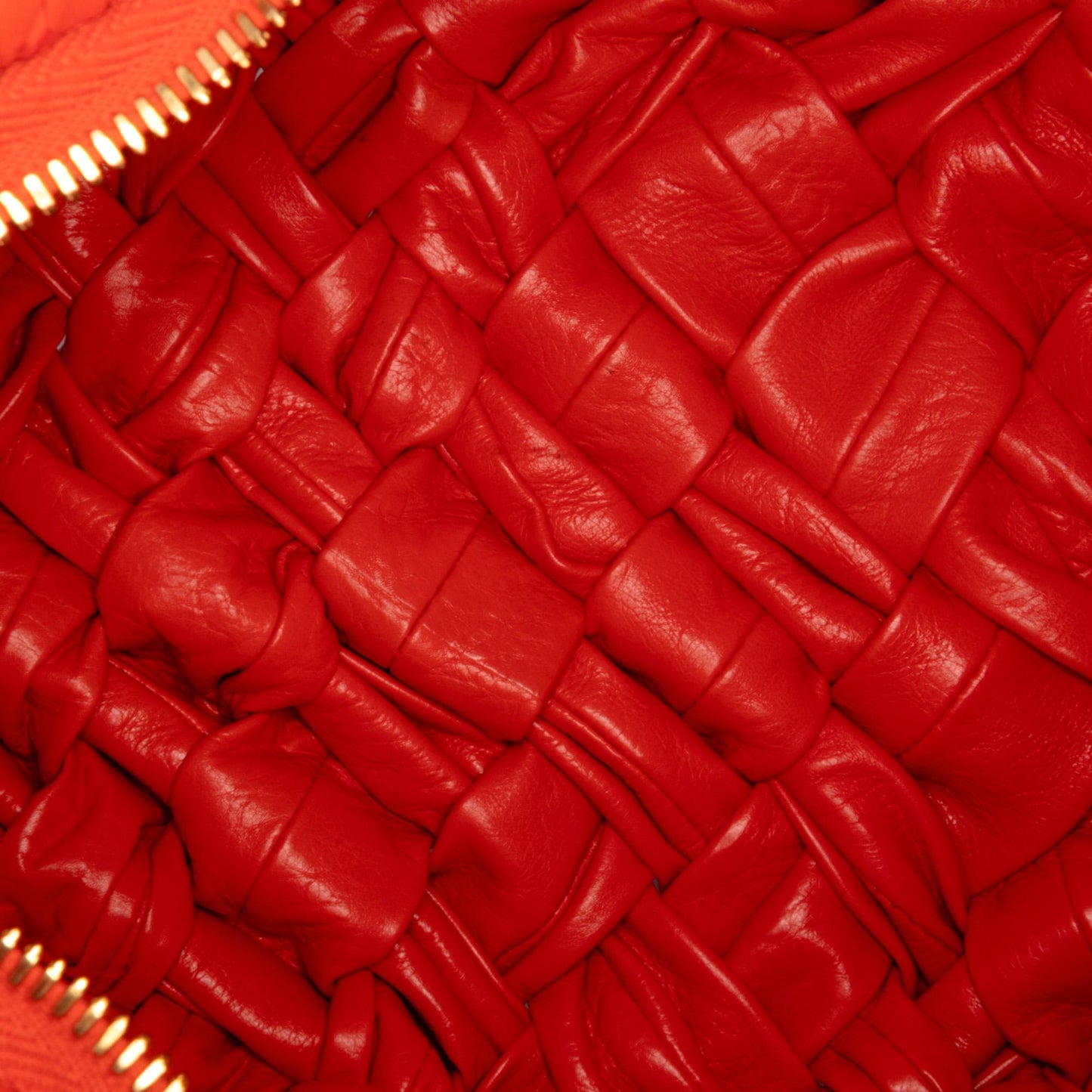 Bottega Veneta Foulard Intrecciato Calfskin Banana Hobo