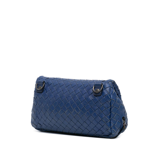 Bottega Veneta Intrecciato Chain Flap Crossbody
