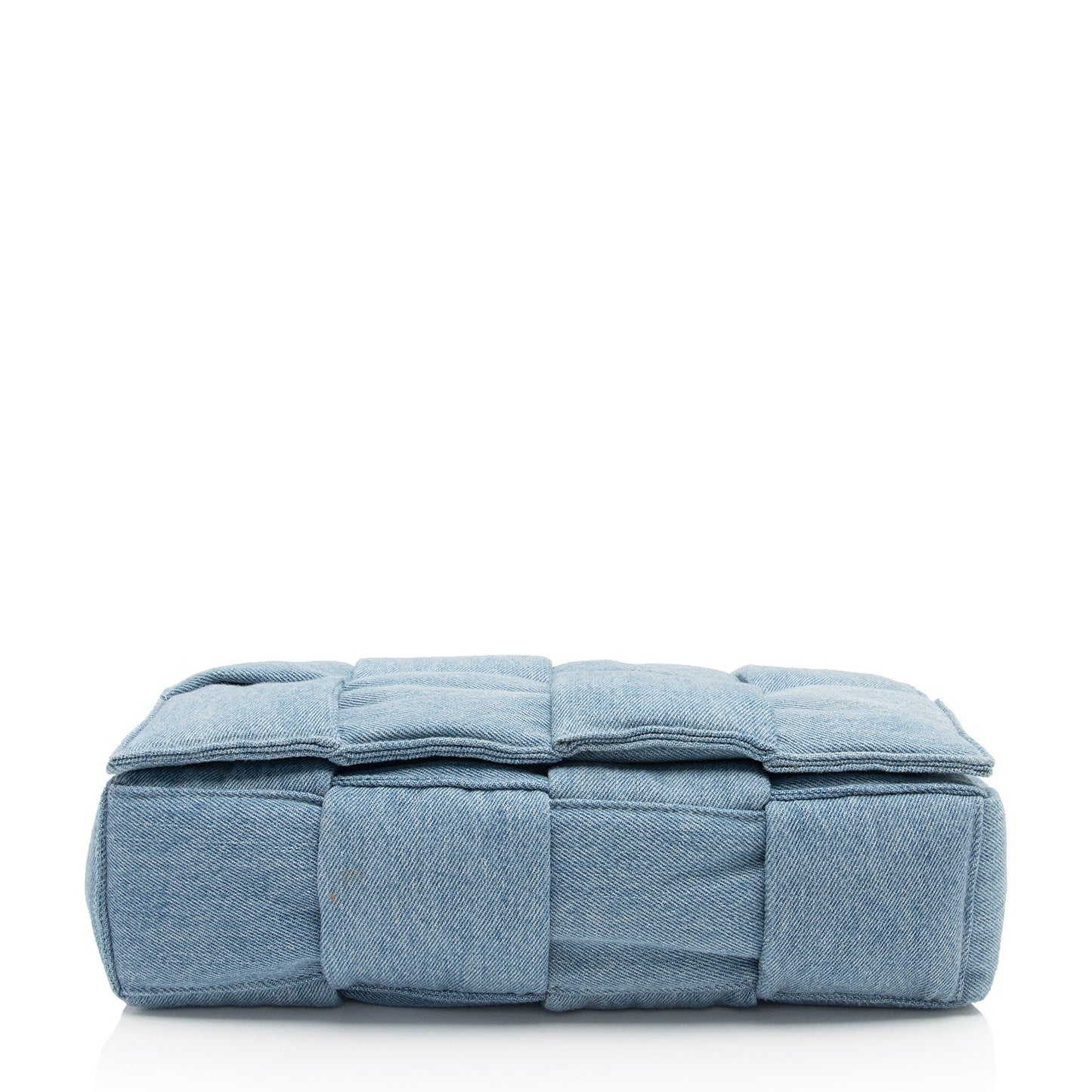 Bottega Veneta Padded Denim Cassette Shoulder Bag (SHF-Py6v0Q)