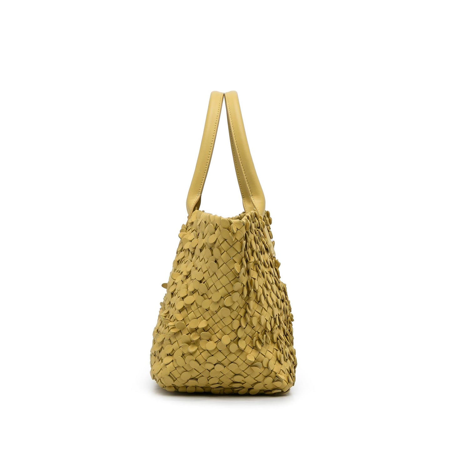 Bottega Veneta Poussin Paillettes Cabat Tote (SHG-uM0GAC)