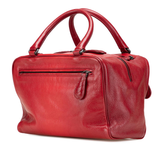 Bottega Veneta Small Madras Sfumato Brera Handbag