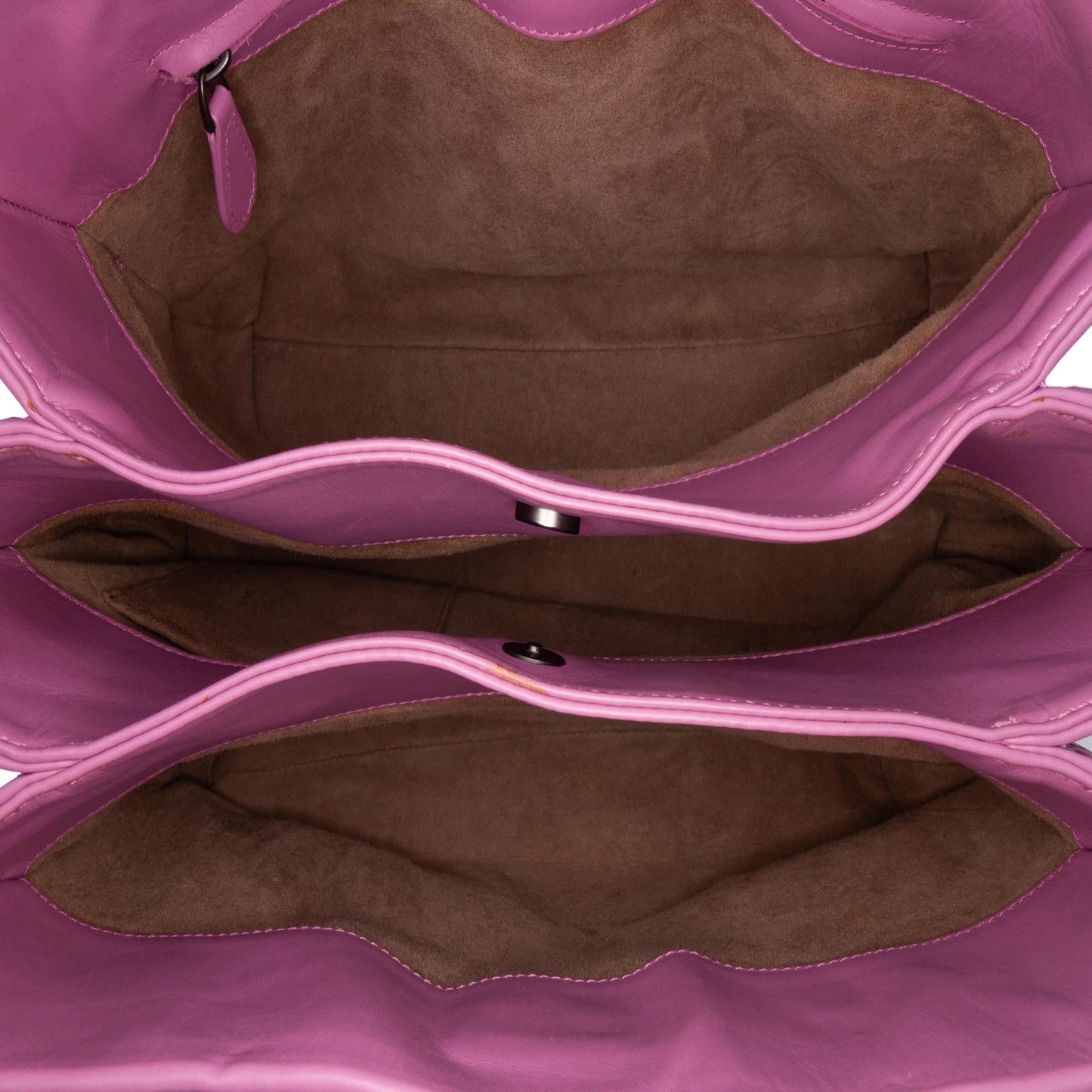 Bottega Veneta Small Nappa Intrecciato Roma Satchel