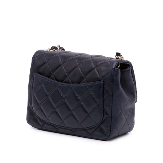 Chanel Mini Square Classic Lambskin Single Flap