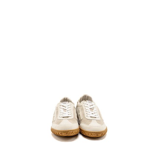 Hermes Size 41 Femme Jet Sneaker Suede Goatskin Beige Esquisse/Glaise