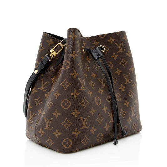 Louis Vuitton Monogram Canvas Neonoe Shoulder Bag (SHF-21283)