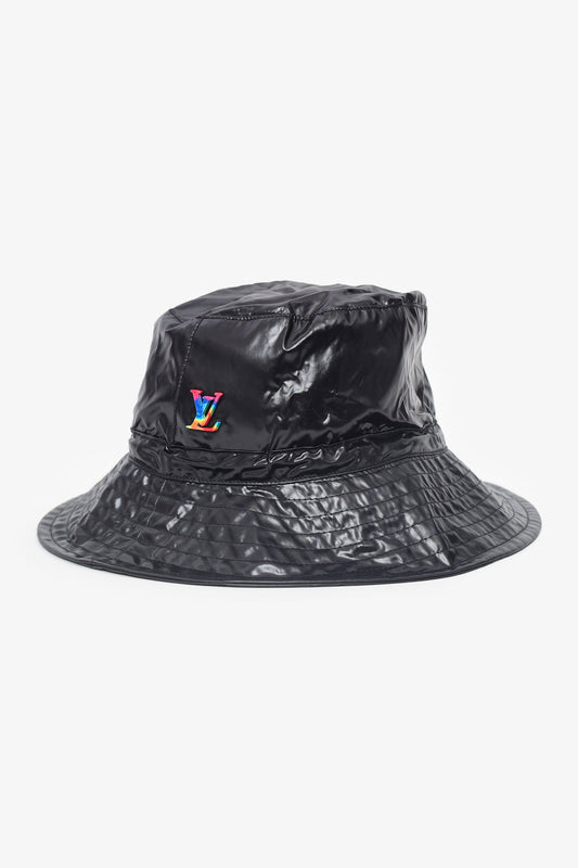 Louis Vuitton × Virgil Abloh Black 2054 Packable Bucket Hat
