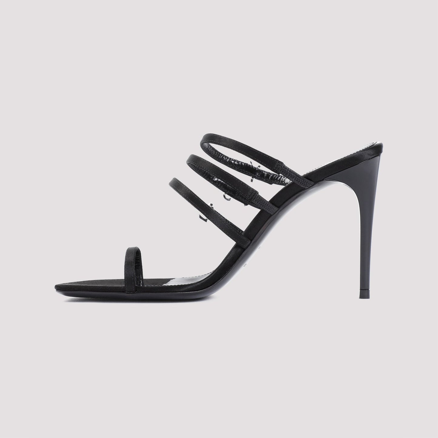 SAINT LAURENT Stunning Flat Sandals with Stiletto Heel (9.5cm)