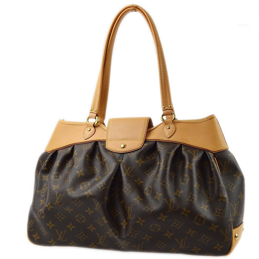 Louis Vuitton Boetie Handbag Monogram Canvas Brown Canvas Tote Bag Bag ()