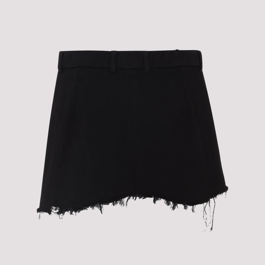 Balenciaga Tailored Mini Skirt Women