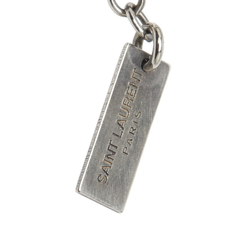 Saint Laurent Cross Metal Necklace