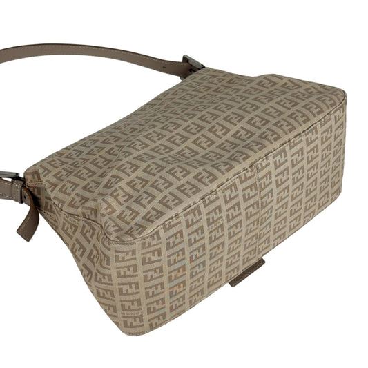 Fendi Zucchino Beige Zucchino Handbag Shoulder Bag ()