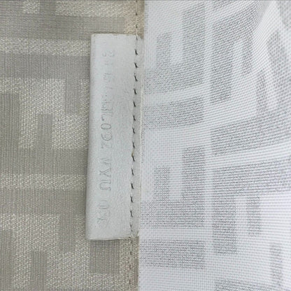 Fendi Zucca White Zucca Boston Bag Handbag ()