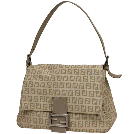 Fendi Zucchino Beige Zucchino Handbag Shoulder Bag ()