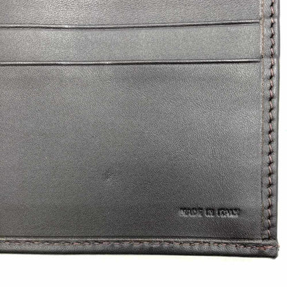 Fendi Zucchino Brown Canvas Long Wallet (Bi-Fold) ()