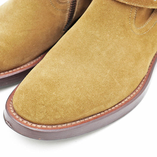 Saint Laurent Paris Wyatt Harness Suede Boots