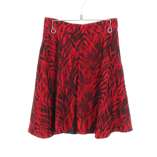 Saint Laurent Paris Rayon Nylon Skirt