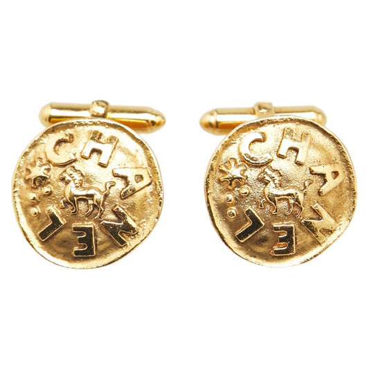 Chanel Lion Logo Cufflinks