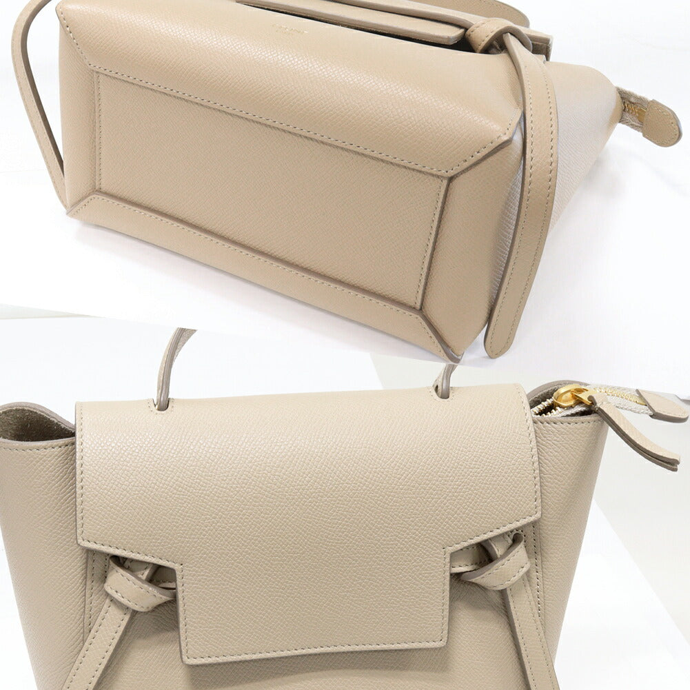 Celine Grained Calfskin Belt Bag 2way Bag 189003ZVA.18LT