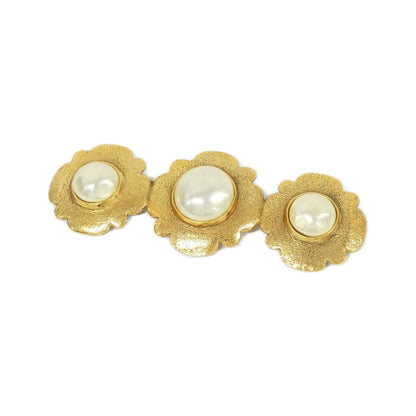 Chanel Faux Pearl Brooch