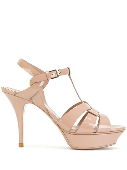 SAINT LAURENT Women’s Tribute Mini Heeled Sandals