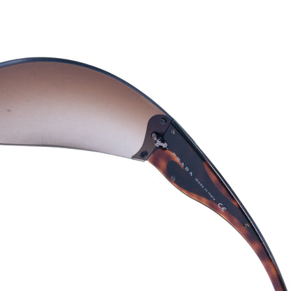 Vintage Prada Tortoise Shell Swirl Sunglasses