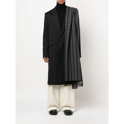 Fendi Black Scarves Men