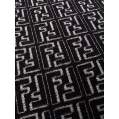 Fendi Black Scarves Men