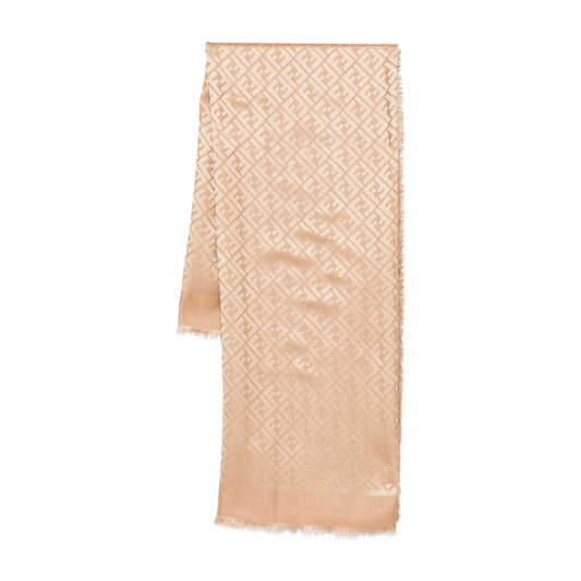 Fendi Neutrals Scarves Women