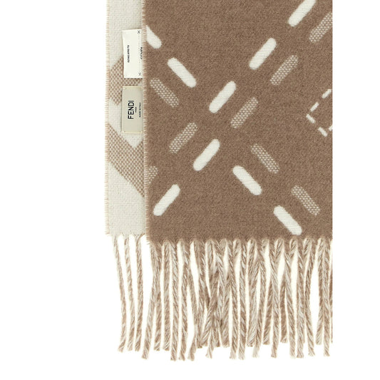 Fendi Neutrals Scarves Women