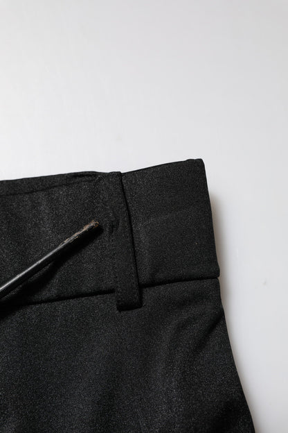 Dolce & Gabbana Black High Waisted Skinny Leggings Women's Pants ()