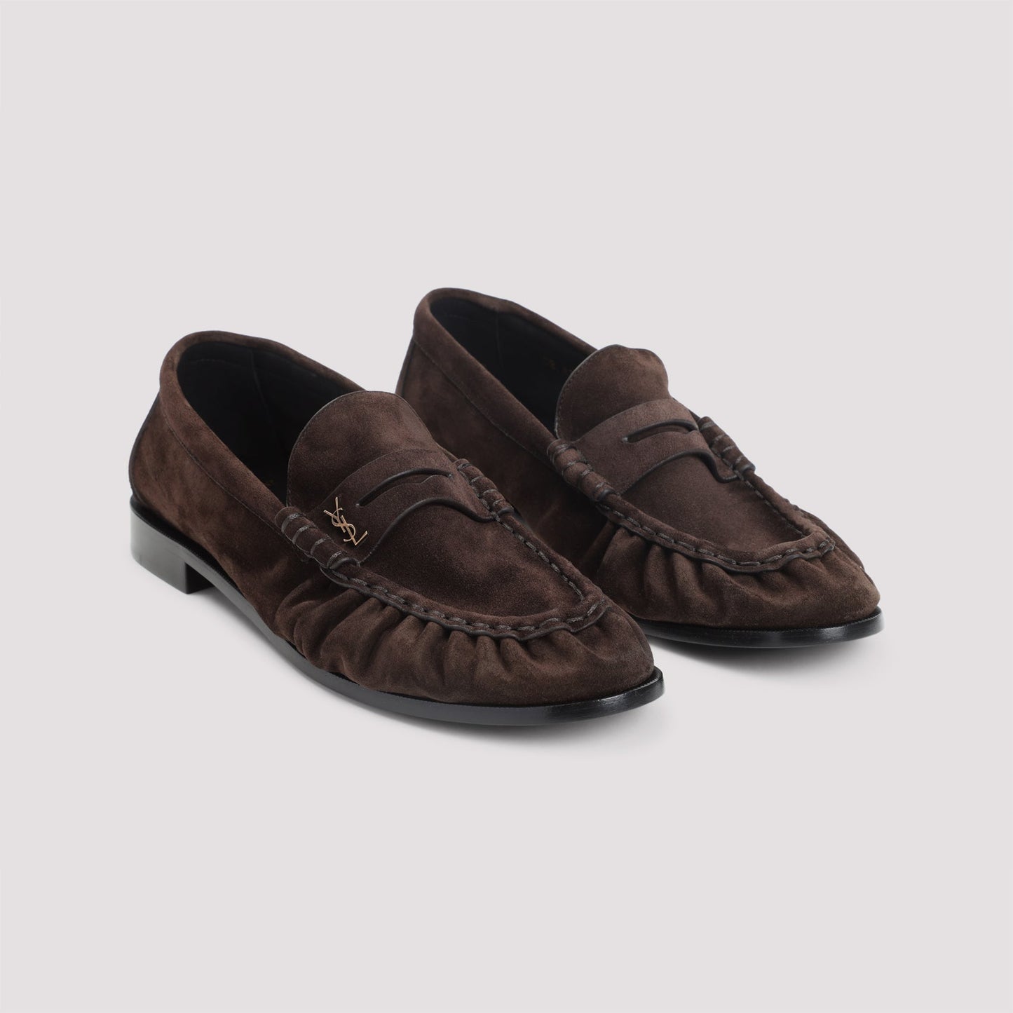SAINT LAURENT Suede Laurent Loafer