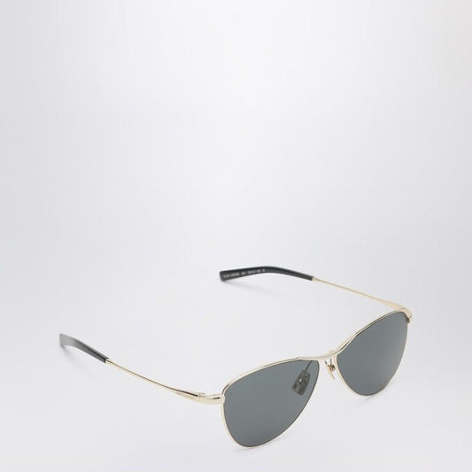 SAINT LAURENT Triangular Metal Frame Sunglasses