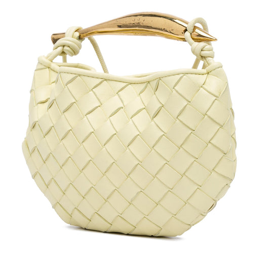 Bottega Veneta Baby Lambskin Intrecciato Sardine Bag