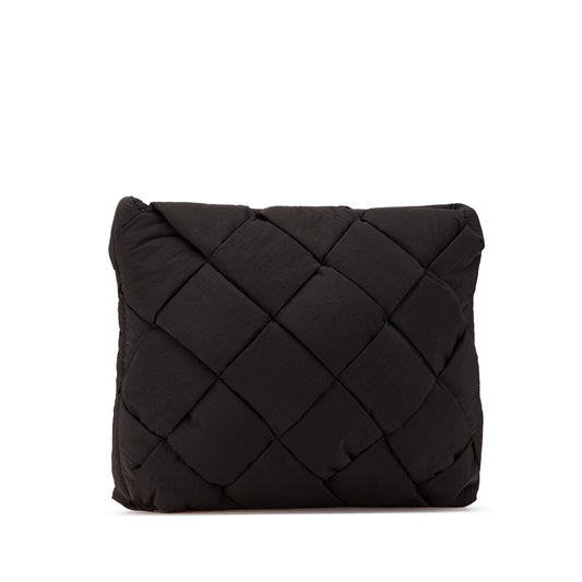 Bottega Veneta Intrecciato Cassette Woven Padding Document Clutch (SHG-kR4hDW)