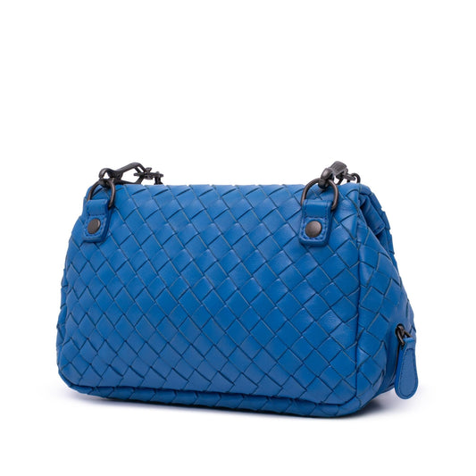 Bottega Veneta Intrecciato Chain Flap Crossbody
