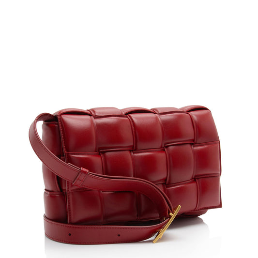 Bottega Veneta Puffed Leather Cassette Crossbody (SHF-WyihDy)